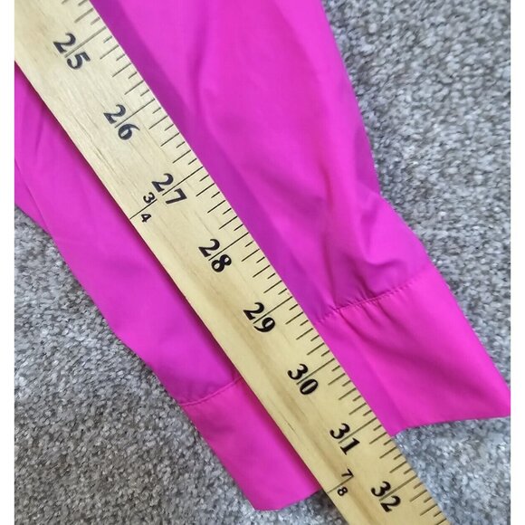 Victoria's Secret Pink Sherpa Hood Lined Anorak 1/2 Zip Logo Windbreaker Sz XS-S - Picture 7 of 12